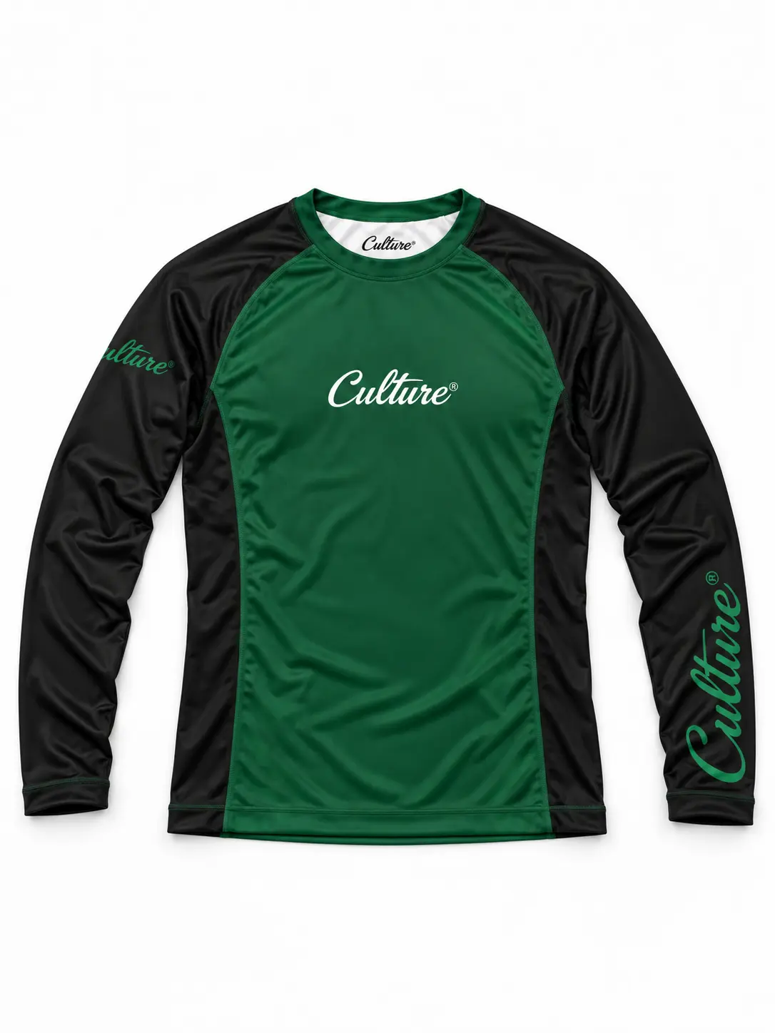 Culture Core Rash Guard M/L — Verde